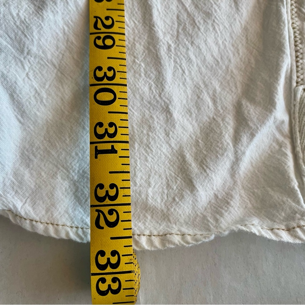 We The Free Cream Casual Button Down Shirt Shacket - Picture 11 of 13